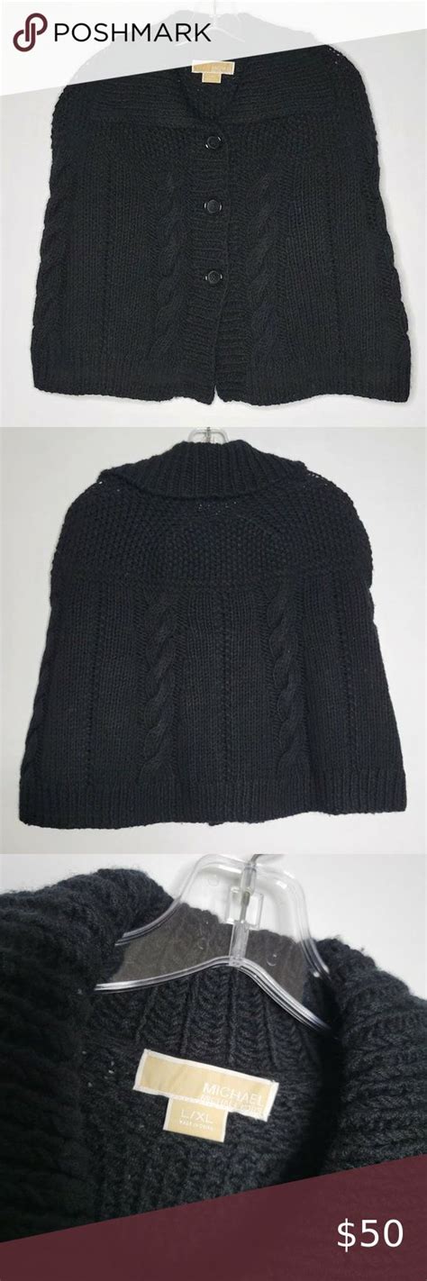 michael kors cable knit poncho sweater|michael kors sweaters.